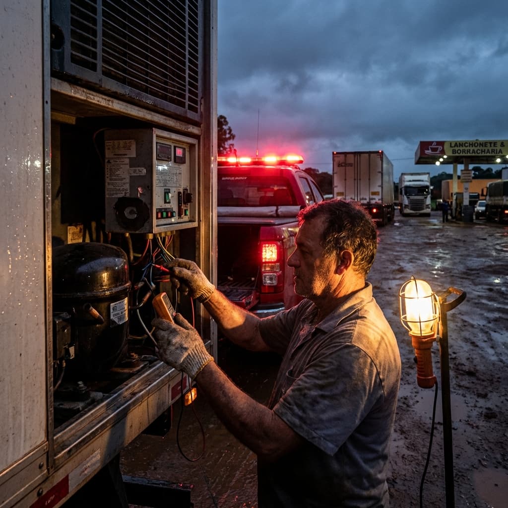 Conserto de Geladeira de Caminhão: O Guia de Sobrevivência (Vale a pena arrumar?)