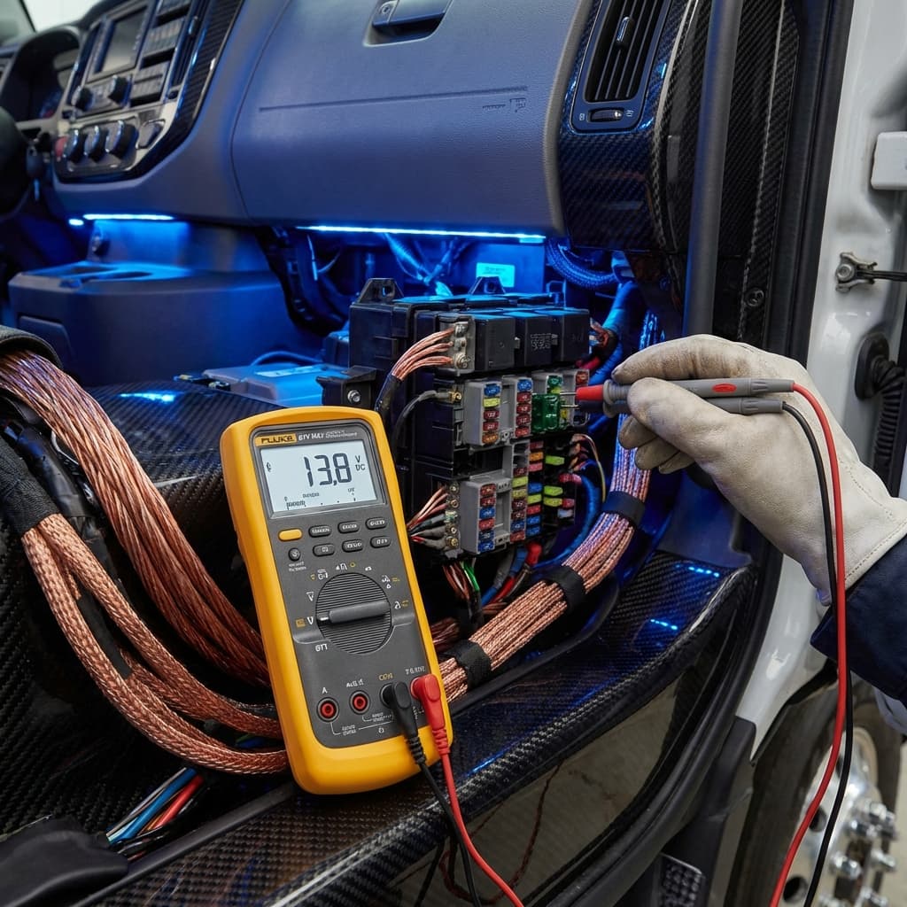 Esquema técnico e manutenção